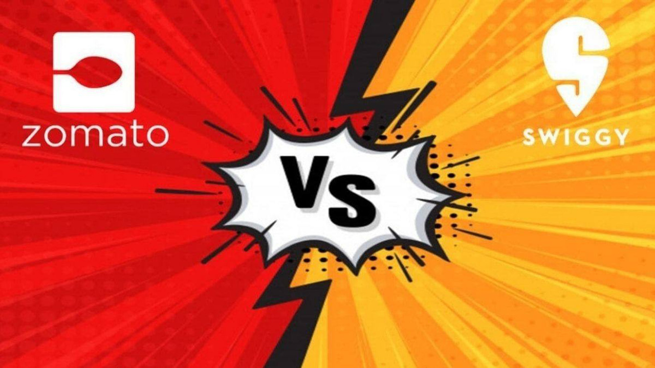 Zomato vs Swiggy Share
