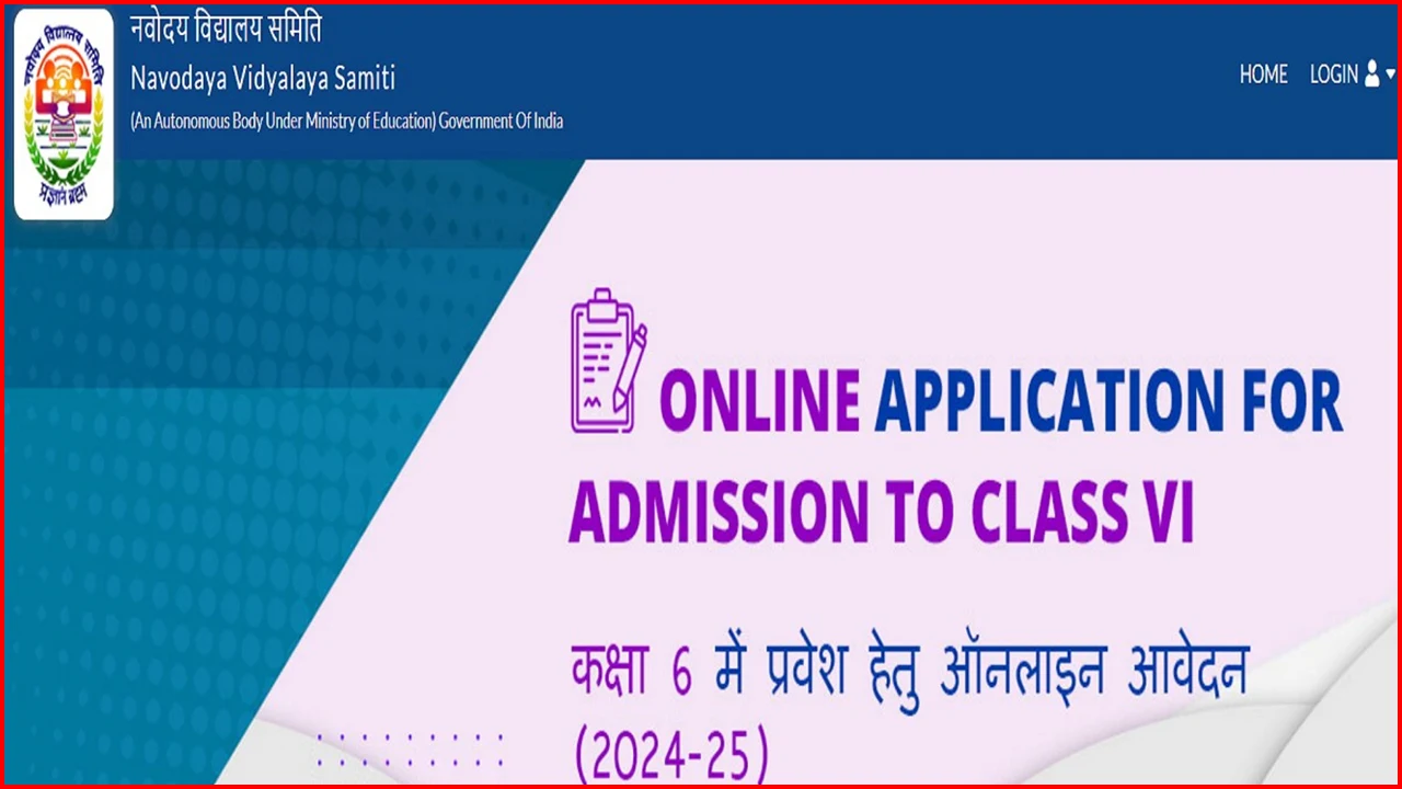 NVS Class 6 Admission